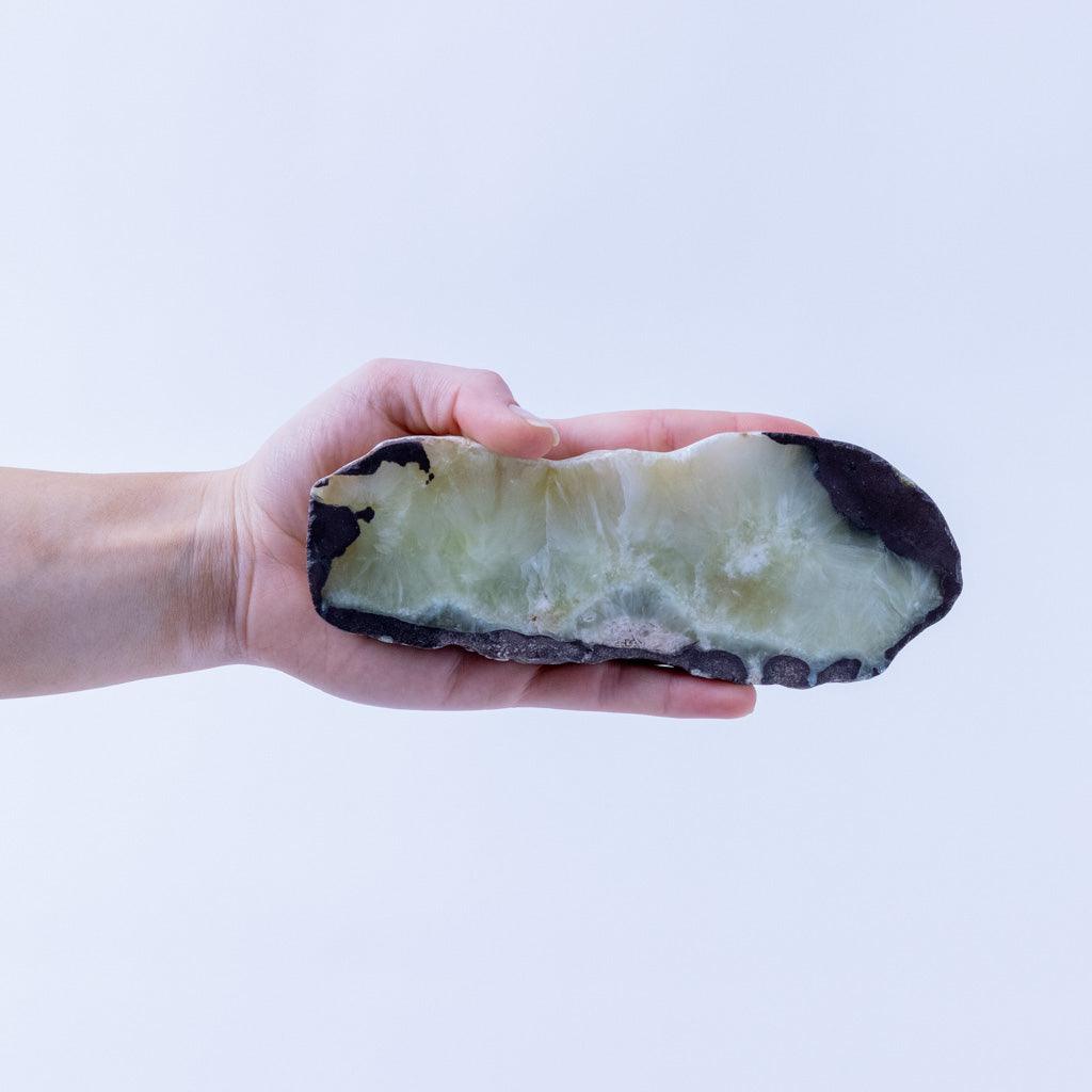 Prehnite Slab - Large - K L N S