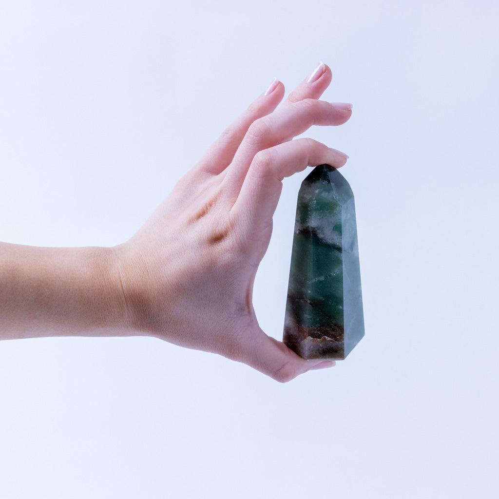 Green Aventurine Obelisk - Large - K L N S
