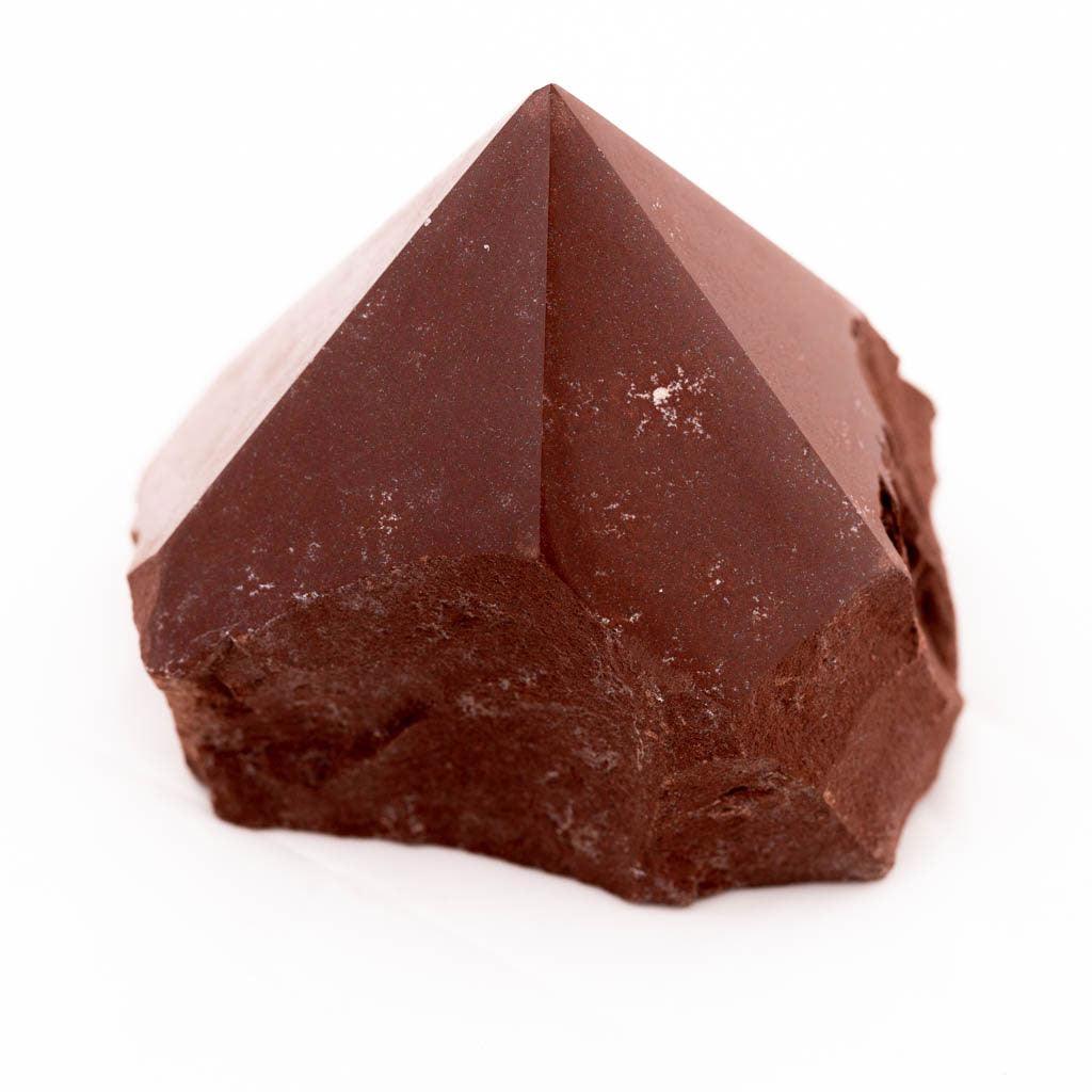 Jasper (Mookite) Rough Obelisk - Medium - K L N S