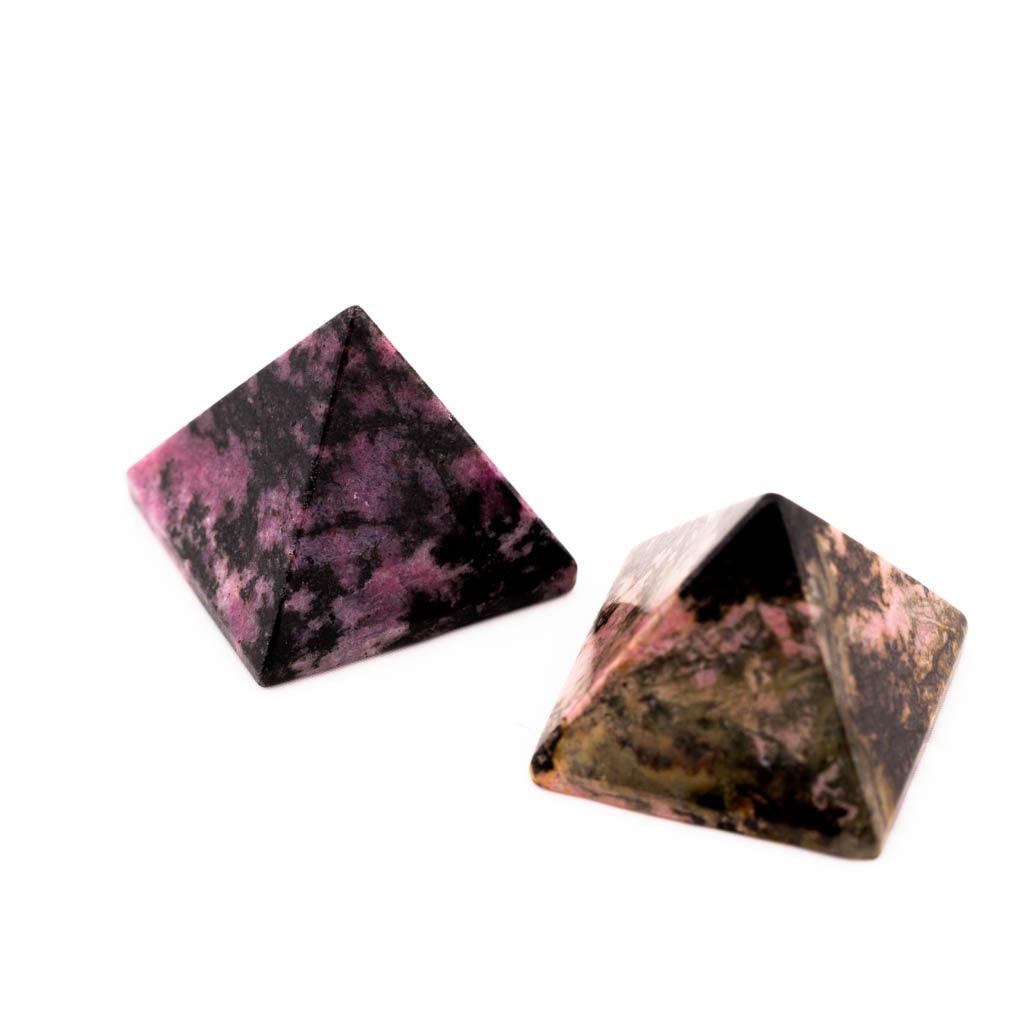 Rhodonite Pyramid- Small - K L N S