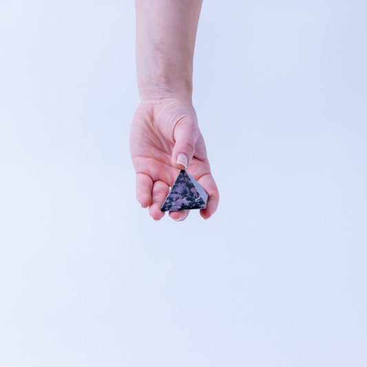 Rhodonite Pyramid- Small - K L N S