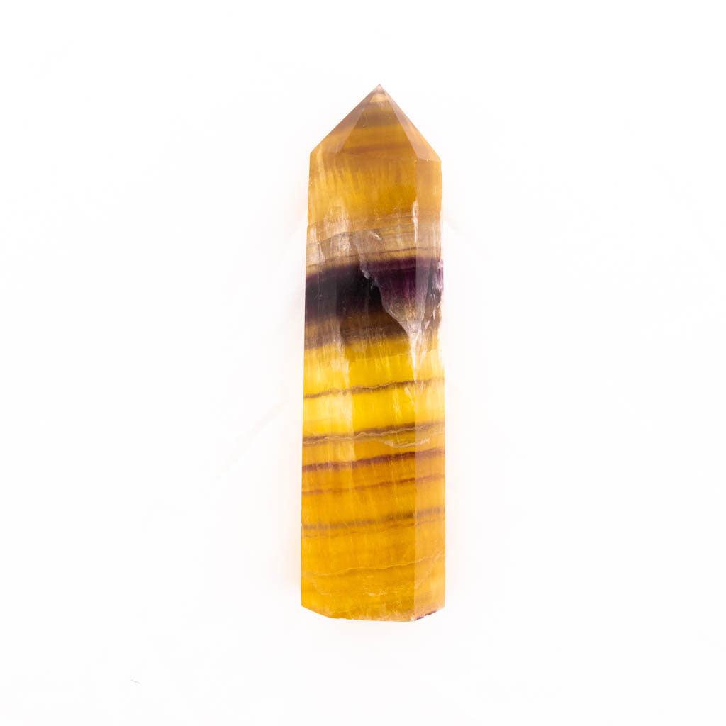 Yellow Fluorite Obleisk - Large - K L N S